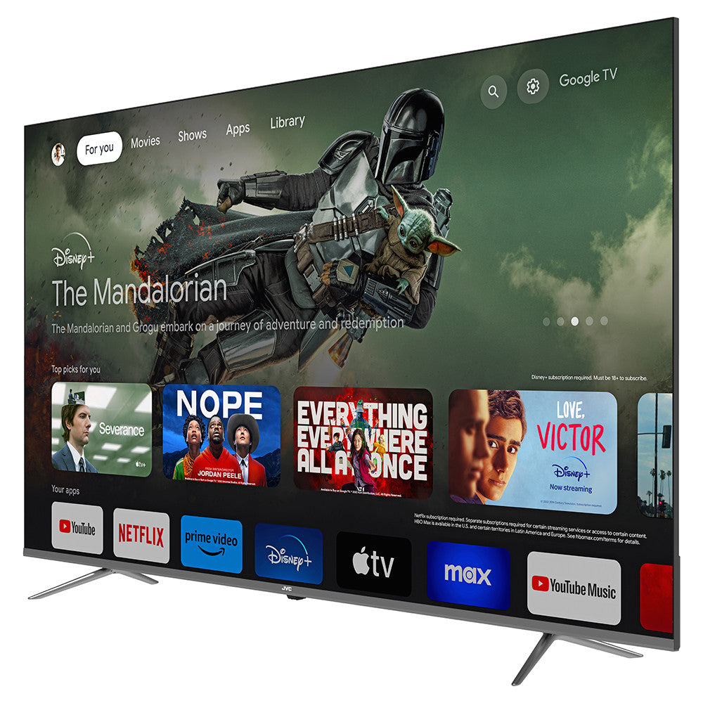 TV SMART LED 58" JVC LT-58KB538 4K 3HDMI/2USB/LAN-RJ45/GOOGLE TV